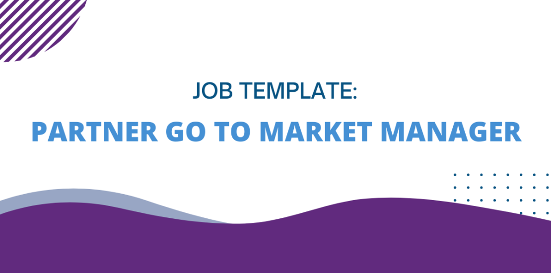 Partner Go To Market Manager