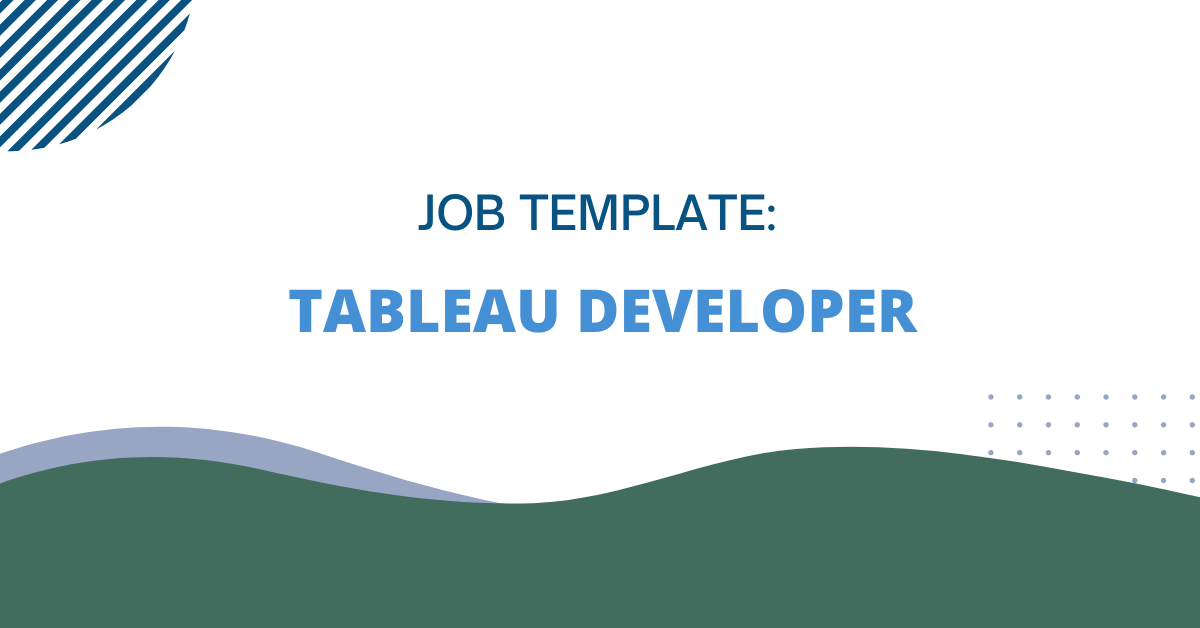 Tableau Developer